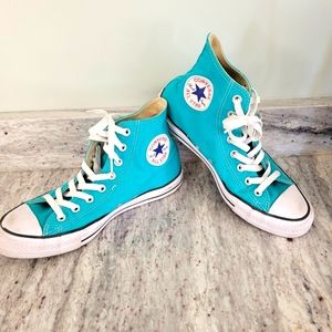Converse Color Chuck Taylor All Star Teal Blue Men's 8 women's 10